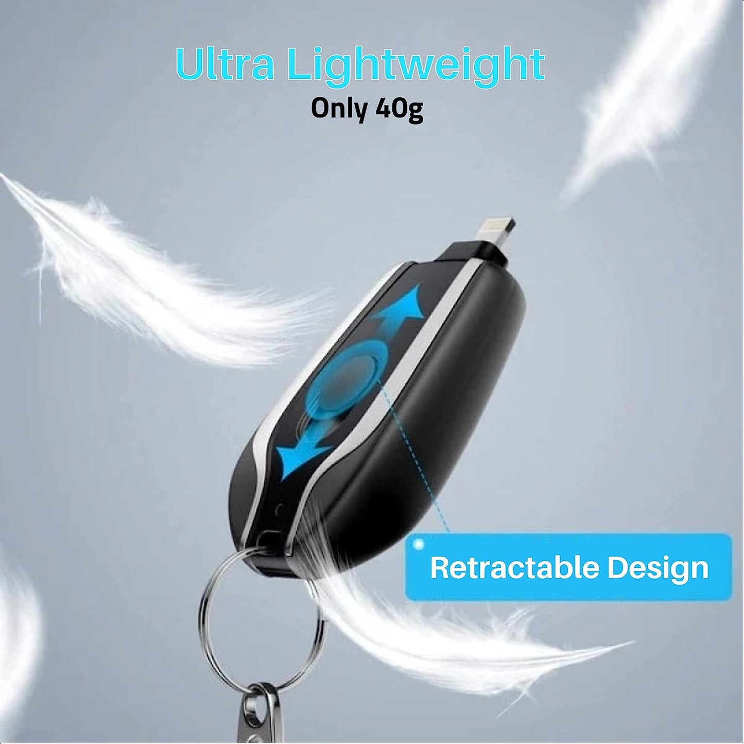 Lyfesol Charging Keychain